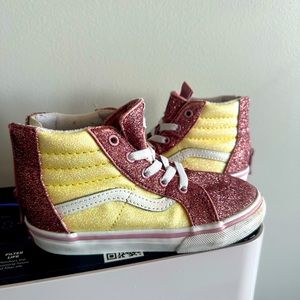 Toddler Glitter Vans